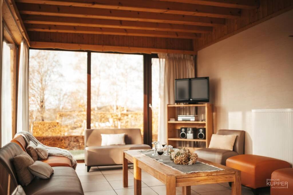 Le Heron 28Pers, Malmedy- Home Cinema, Balneo, Sauna, Jardin Buitenkant foto