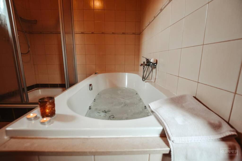 Le Heron 28Pers, Malmedy- Home Cinema, Balneo, Sauna, Jardin Buitenkant foto