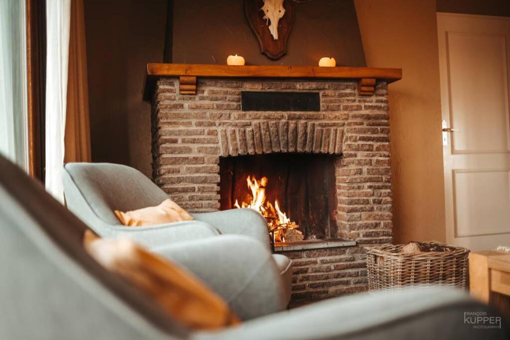 Le Heron 28Pers, Malmedy- Home Cinema, Balneo, Sauna, Jardin Buitenkant foto